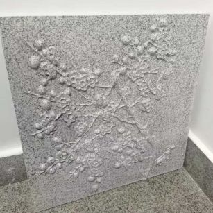 上海芝麻白雕刻版，异形定制